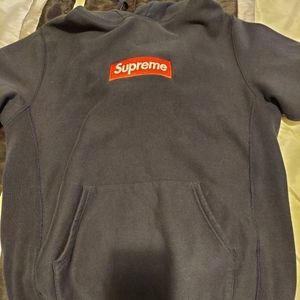 Supreme Other - SUPREME box logo hoodie size large navy blue Supreme Other - SUPREME box logo hoodie size large navy blue